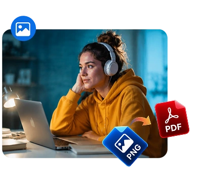 PNG to PDF