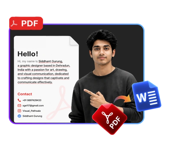 PDF to Word preview