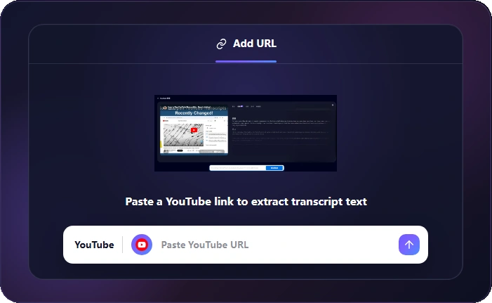 1. Paste Your Link