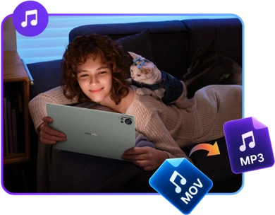 MOV to MP3 preview